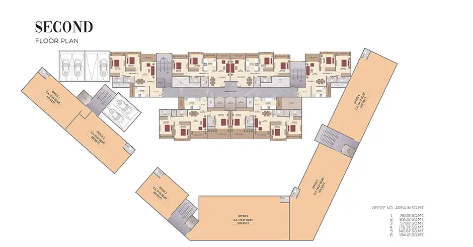 Desai Celeste Khadakpada Floor Plans